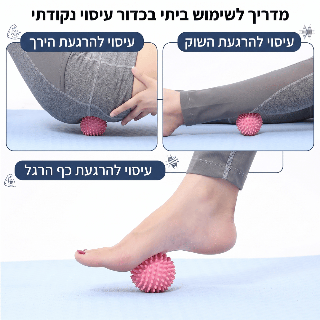 כדור עיסוי לכאבי שרירים